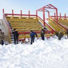 В Каргаске продолжается подготовка к 31 областным зимним играм 