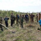 Каргасокцы приняли участие во Всероссийском Дне посадки леса
