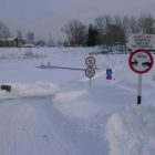 На территории Томской области действует 63 ледовые переправы и 5 наплавных мостов
