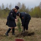Каргасокцы приняли участие во всероссийской акции «День посадки леса»