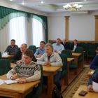 В последних числах февраля главы поселений собрались в администрации района на очередное совместное заседание