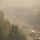 Дымка и запах гари в областном центре и некоторых районах области – следствие действующих природных пожаров на территории соседнего региона