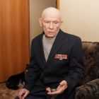Ветеран Великой Отечественной войны Владимир Грохотов отметил свой 90-летний юбилей
