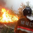 Первый природный пожар зарегистрирован в пятницу на территории Каргасокского района