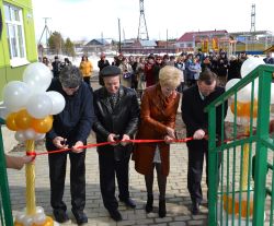14 апреля состоялось торжественное открытие детского сада № 22 в п. Нефтяников