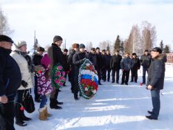 15 февраля в Каргаске в парке Победы состоялся митинг, посвященный 26-й годовщине  вывода Советских войск из Афганистана