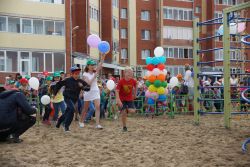 В Каргаске обустроена новая игровая площадка для детей