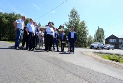 Глава региона проверил качество дорожного ремонта в Каргасокском районе