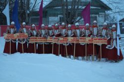 Сегодня, 22 февраля, состоялась церемония открытия ХIV районных спортивных игр «Сибирские узоры»