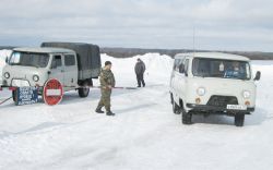 Грузоподъемность большинства ледовых переправ на реках Каргасокского района была снижена  до двух-пяти тонн.