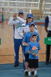 Семья Перемитиных защищала честь района на семейной олимпиаде в Томске.